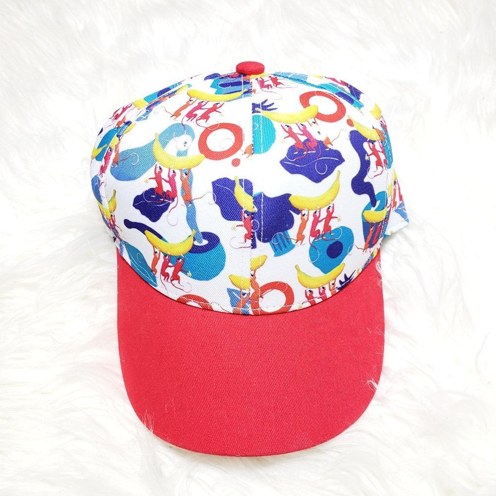 ♦️5/$20 Etnia Barcelona Monkey Banana Print Cap